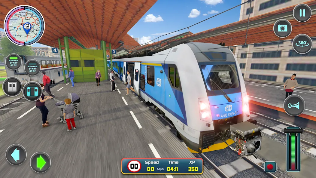 City Train Driver- Train Games — скриншот 2