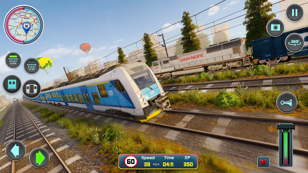 City Train Driver- Train Games — скриншот 3