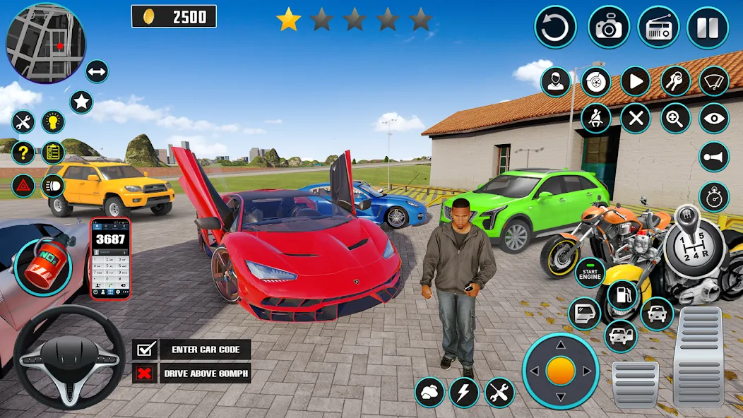 Open World Car Driving Games — скриншот 1 Open World Car Driving Games — скриншот 1