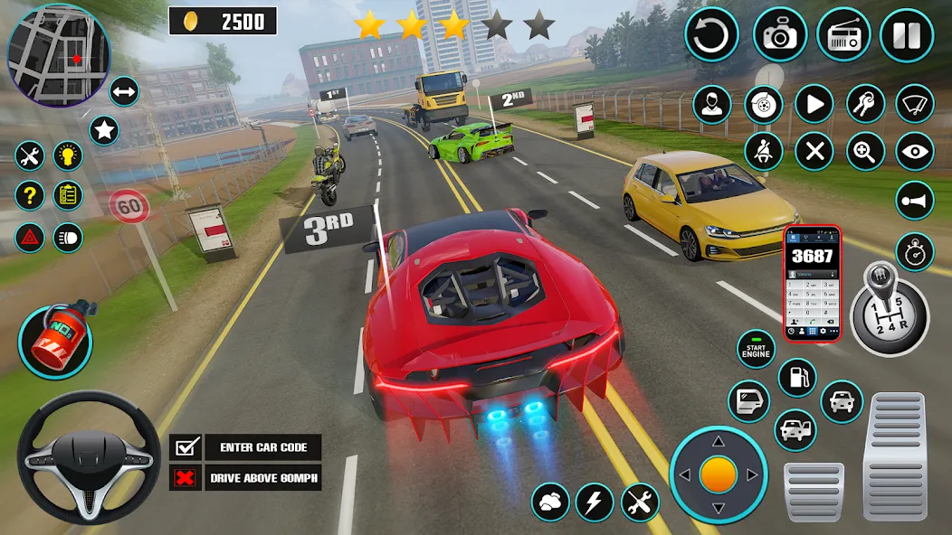 Open World Car Driving Games — скриншот 4 Open World Car Driving Games — скриншот 4