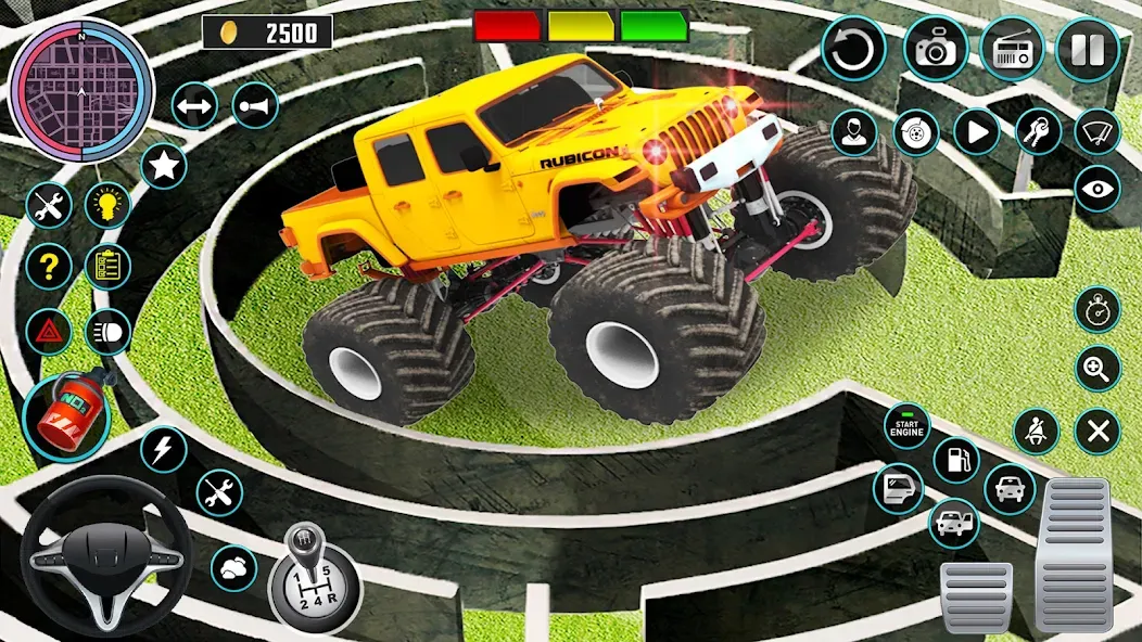 Monster Truck Maze Puzzle Game — скриншот 2