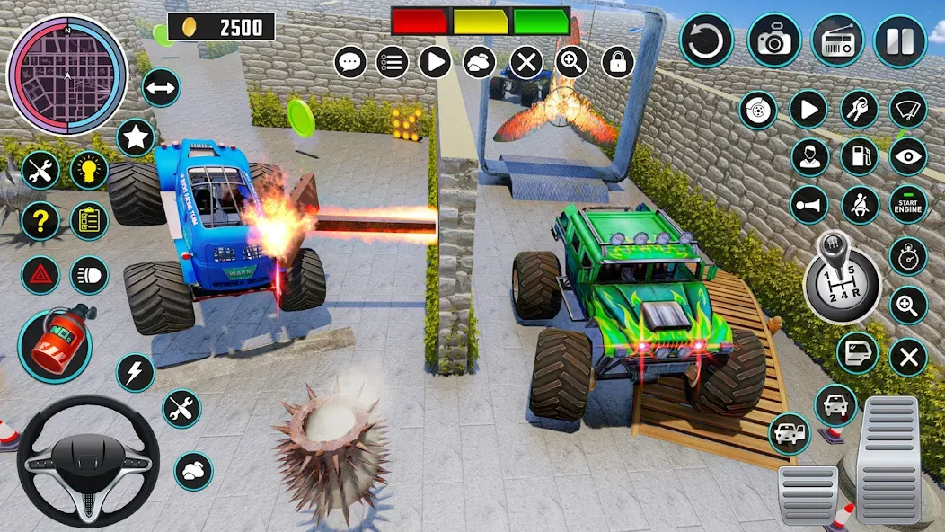 Monster Truck Maze Puzzle Game — скриншот 4