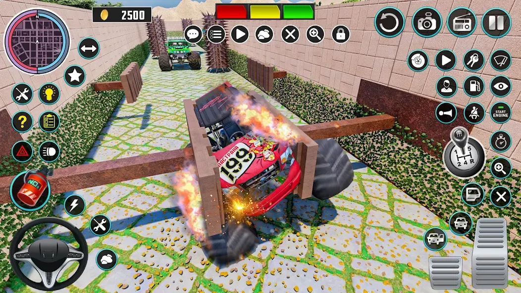 Monster Truck Maze Puzzle Game — скриншот 5