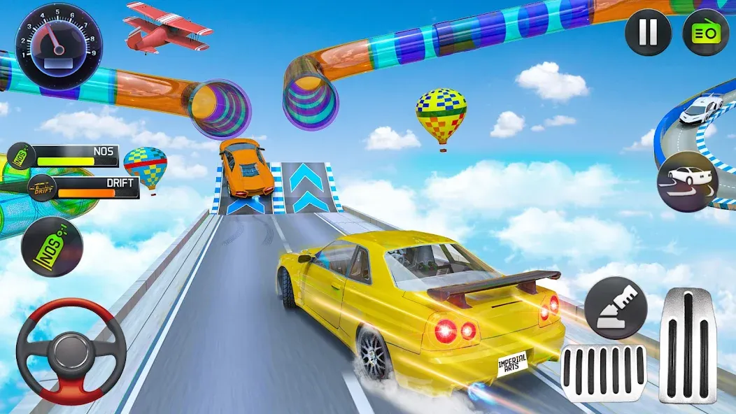 Mega Ramp Car Stunts Race Game — скриншот 2 Mega Ramp Car Stunts Race Game — скриншот 2