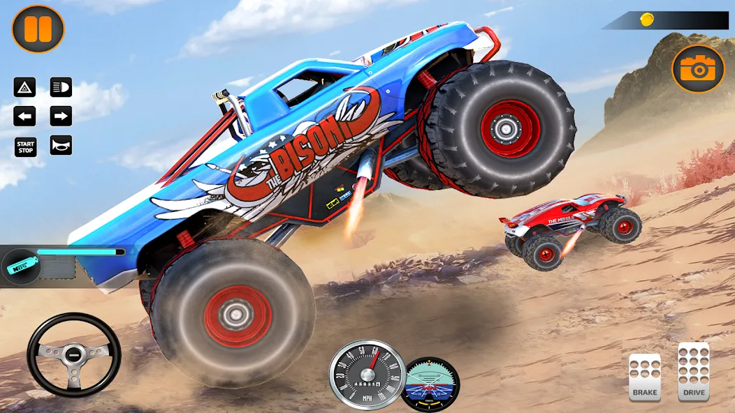 Monster Truck Off Road Racing — скриншот 3 Monster Truck Off Road Racing — скриншот 3