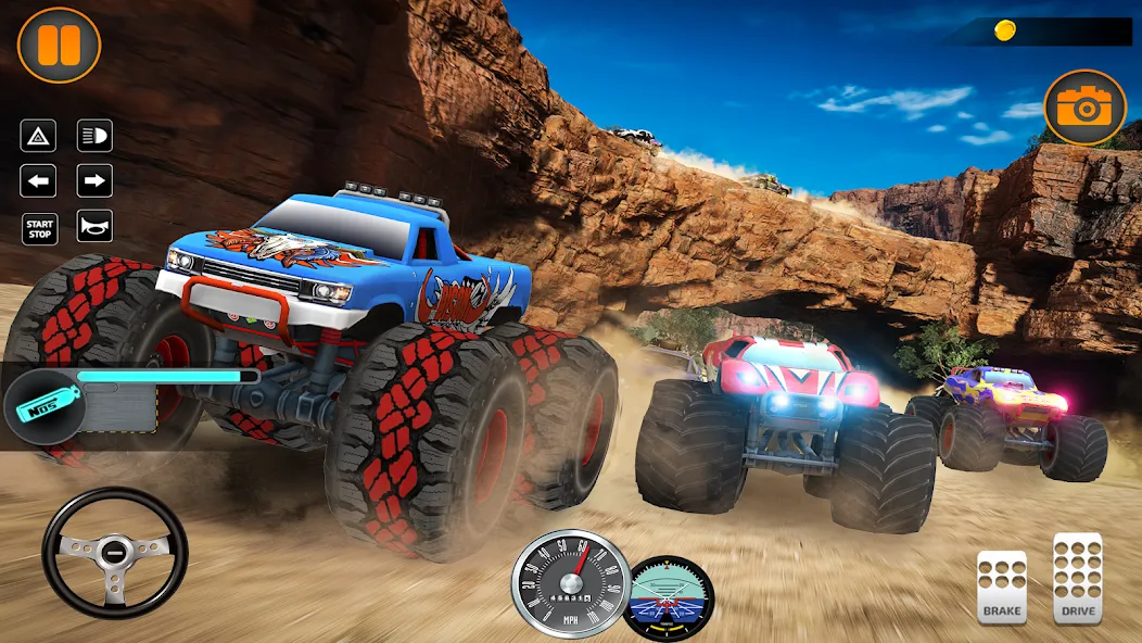 Monster Truck Off Road Racing — скриншот 4 Monster Truck Off Road Racing — скриншот 4