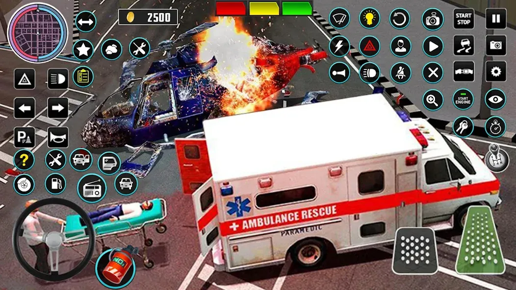 Heli Ambulance Simulator Game — скриншот 4