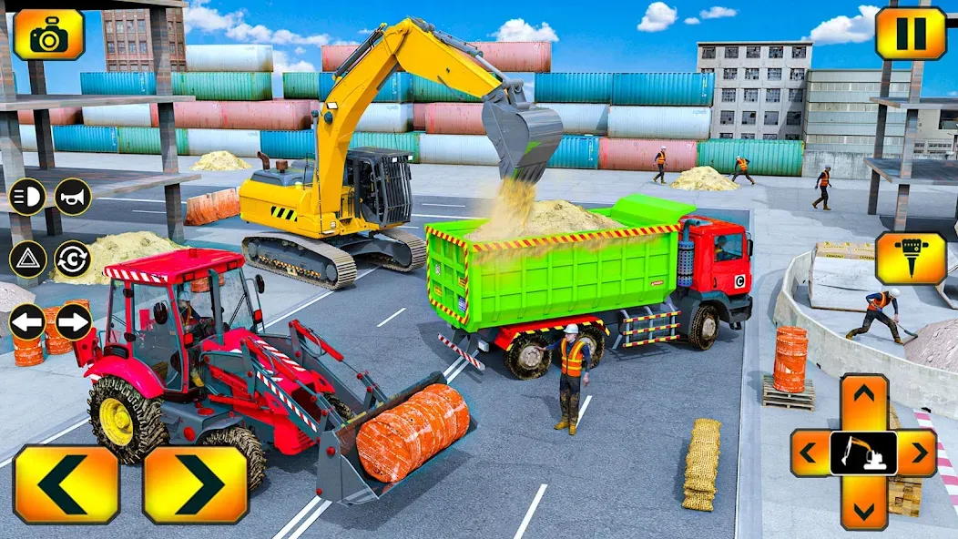 Sand Excavator Simulator Games — скриншот 3