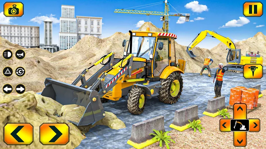 Sand Excavator Simulator Games — скриншот 4
