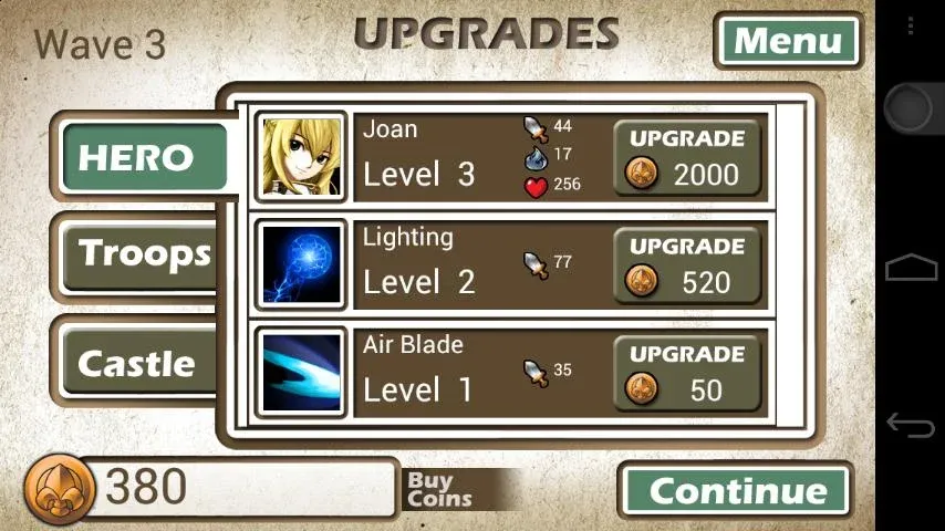 Army of Goddess Defense — скриншот 4 Army of Goddess Defense — скриншот 4