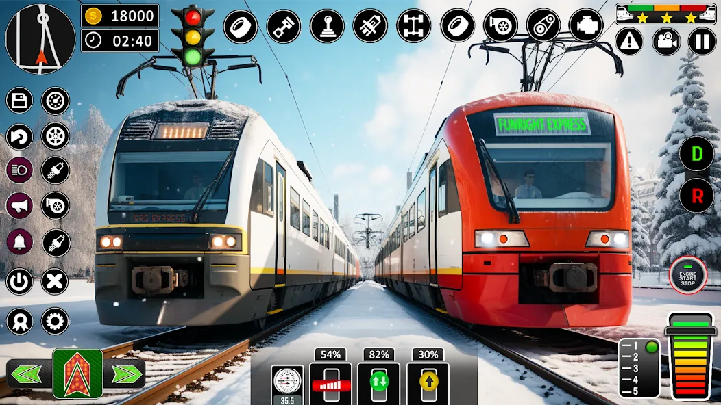 City Train Games Driver Sim 3D — скриншот 2