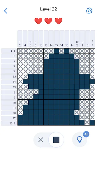 Pixel Art: Logic Nonogram — скриншот 2