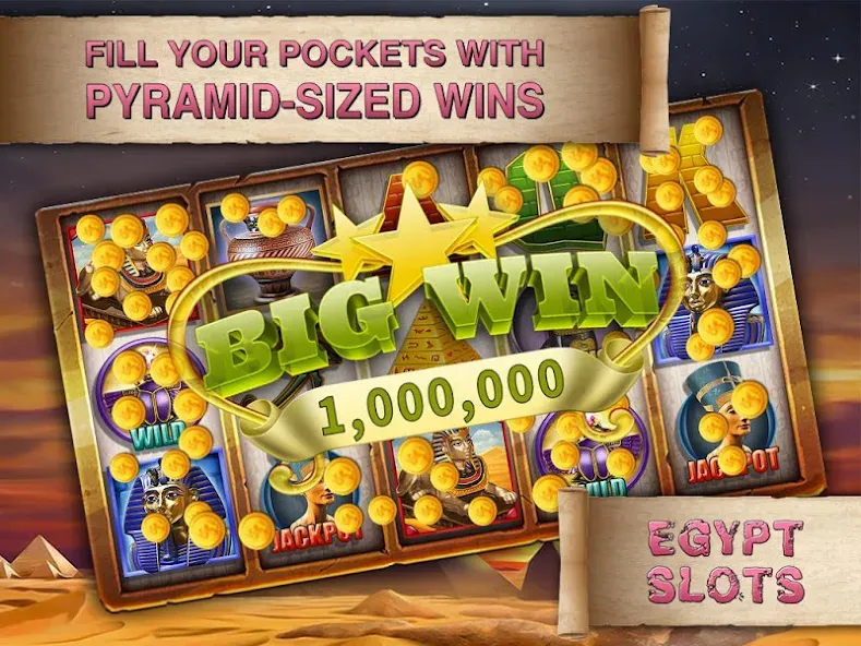 Egypt Slots Casino Machines — скриншот 4