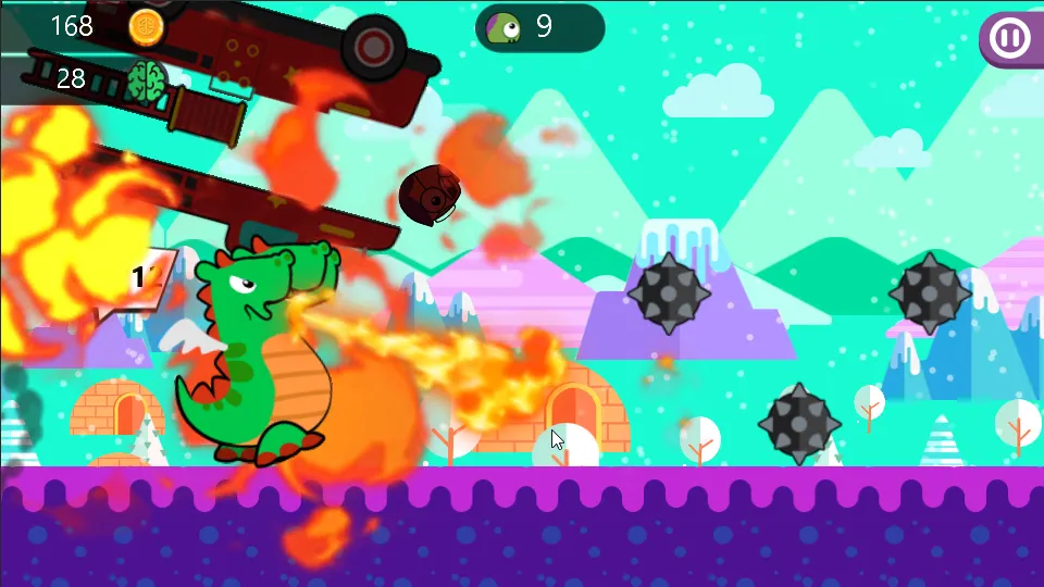 Monster Run: Jump Or Die — скриншот 1