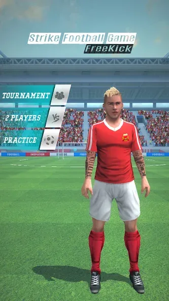 Strike Football Game FreeKick — скриншот 1 Strike Football Game FreeKick — скриншот 1