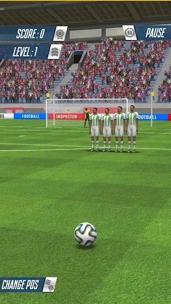 Strike Football Game FreeKick — скриншот 3 Strike Football Game FreeKick — скриншот 3