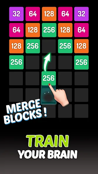 X2 Blocks - 2048 Number Game — скриншот 2
