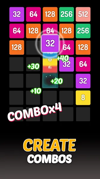 X2 Blocks - 2048 Number Game — скриншот 3