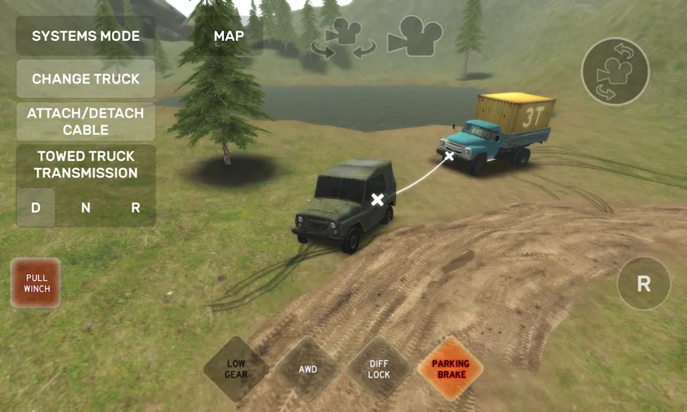 Dirt Trucker: Muddy Hills — скриншот 1