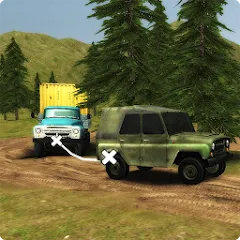 Скачать Dirt Trucker: Muddy Hills — MOD Много денег