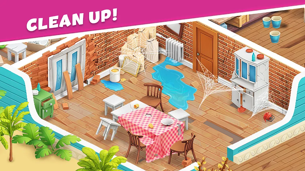Open House: Match 3 puzzles — скриншот 2 Open House: Match 3 puzzles — скриншот 2