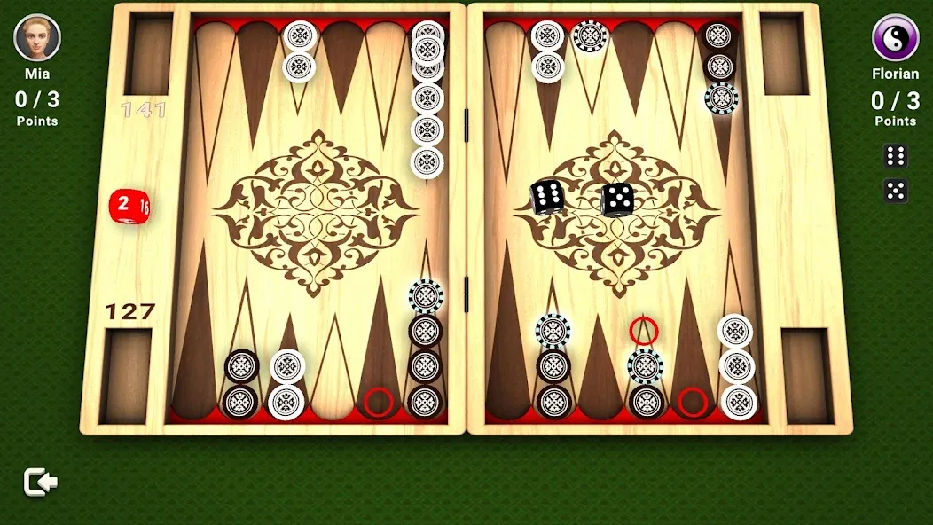 Backgammon - Board Game — скриншот 2