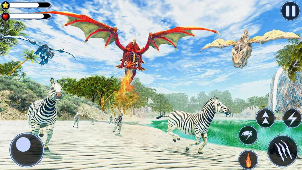 Wild Dragon Craft Family Sim — скриншот 4
