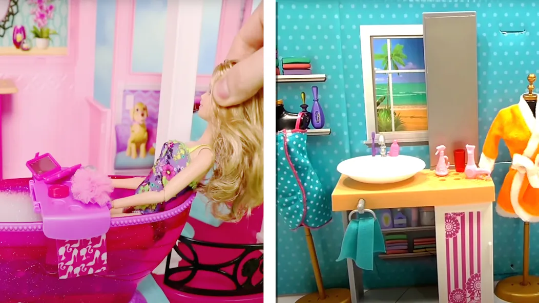 Doll House Design Doll Games — скриншот 1 Doll House Design Doll Games — скриншот 1