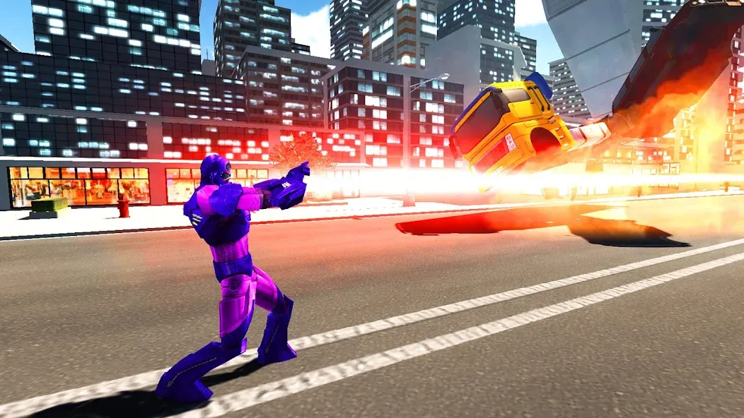 Super city hero:Iron Hero War — скриншот 2