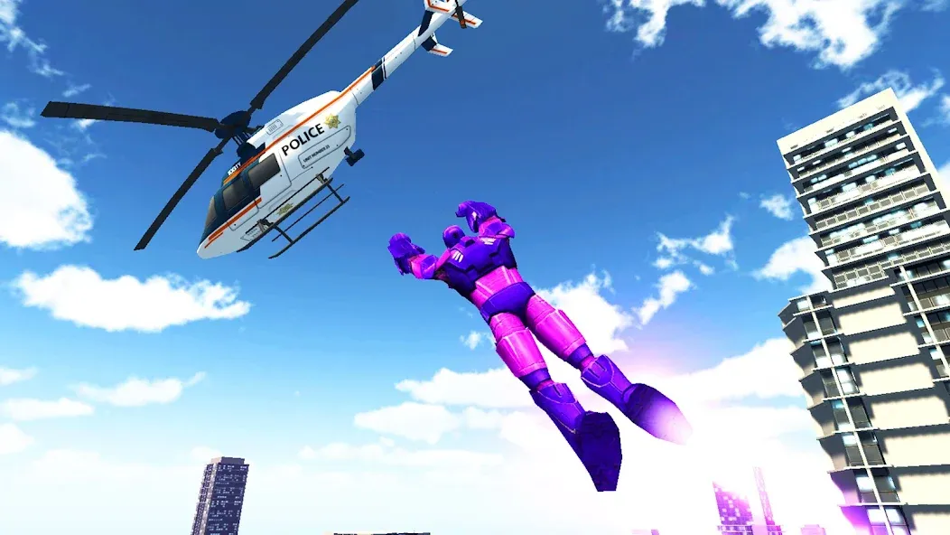Super city hero:Iron Hero War — скриншот 4