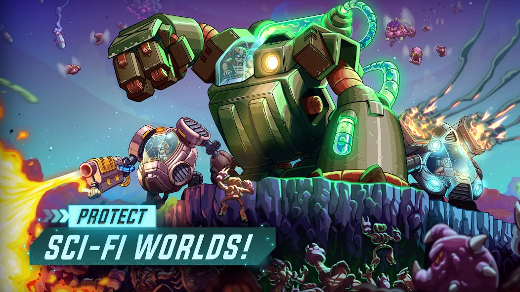 Iron Marines Offline Strategy — скриншот 1 Iron Marines Offline Strategy — скриншот 1