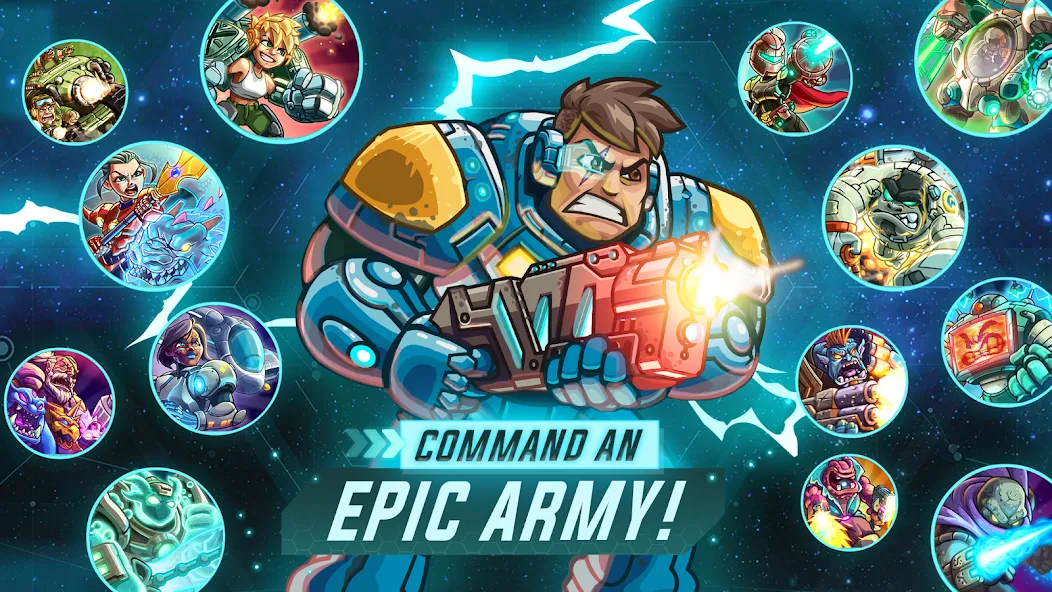 Iron Marines Offline Strategy — скриншот 3 Iron Marines Offline Strategy — скриншот 3