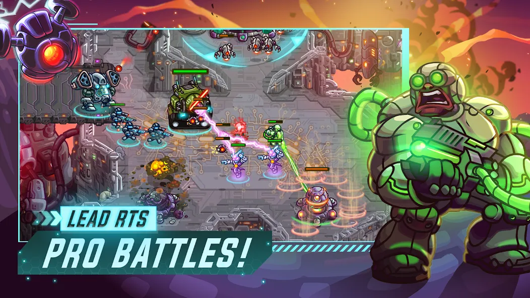 Iron Marines Offline Strategy — скриншот 4 Iron Marines Offline Strategy — скриншот 4