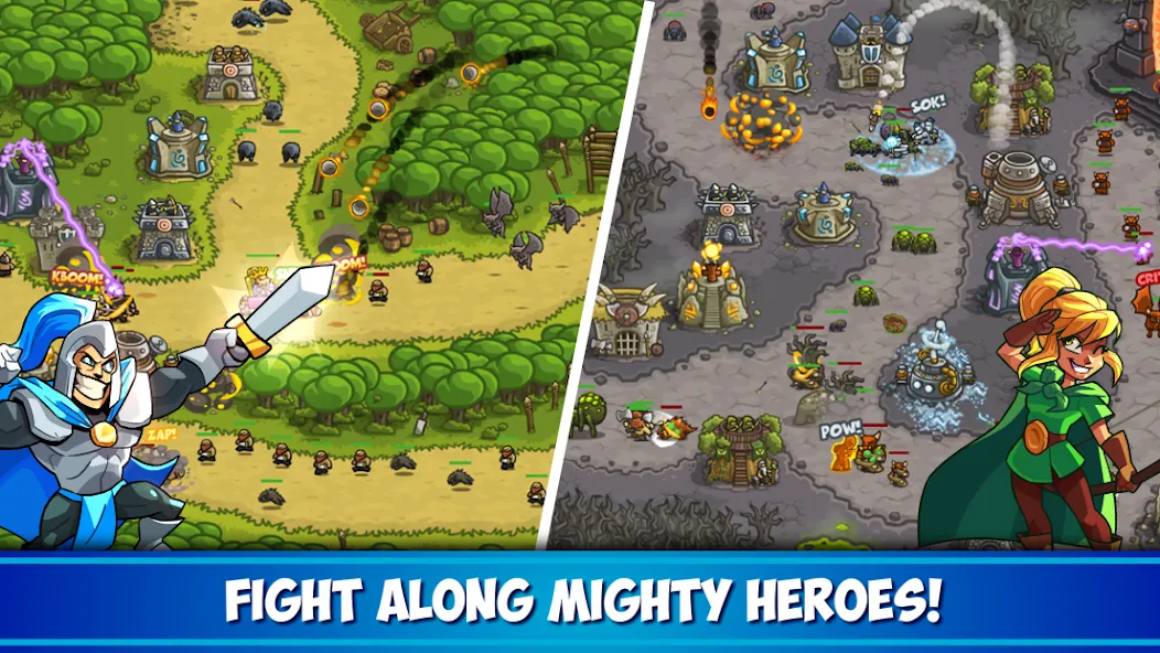 Kingdom Rush Tower Defense TD — скриншот 3