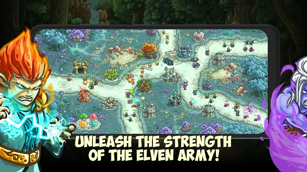 Kingdom Rush Origins TD — скриншот 2 Kingdom Rush Origins TD — скриншот 2