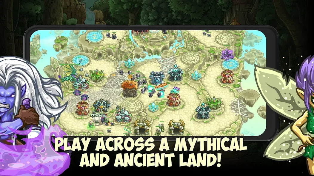 Kingdom Rush Origins TD — скриншот 3 Kingdom Rush Origins TD — скриншот 3