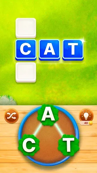 Word Garden : Crosswords — скриншот 1