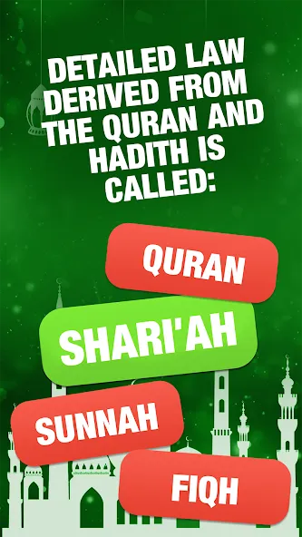 Islamic General Knowledge Quiz — скриншот 5
