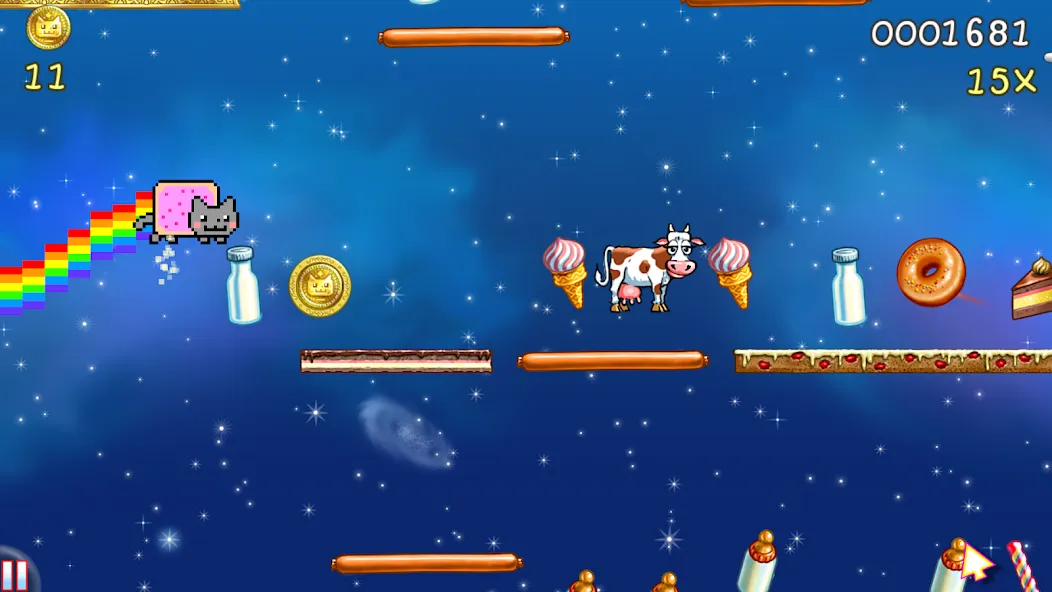 Nyan Cat: Lost In Space — скриншот 1