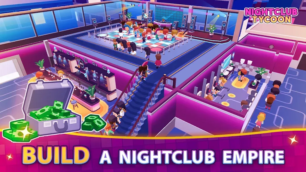 Nightclub Tycoon: Idle Empire — скриншот 1 Nightclub Tycoon: Idle Empire — скриншот 1