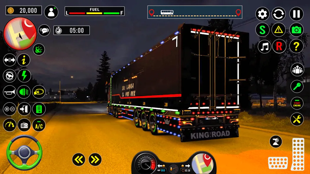 US Truck City Transport Sim 3d — скриншот 2 US Truck City Transport Sim 3d — скриншот 2