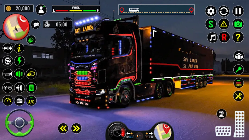 US Truck City Transport Sim 3d — скриншот 3 US Truck City Transport Sim 3d — скриншот 3