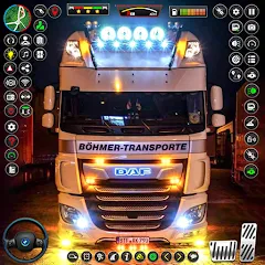 Скачать US Truck City Transport Sim 3d MOD на Андроид — Много денег