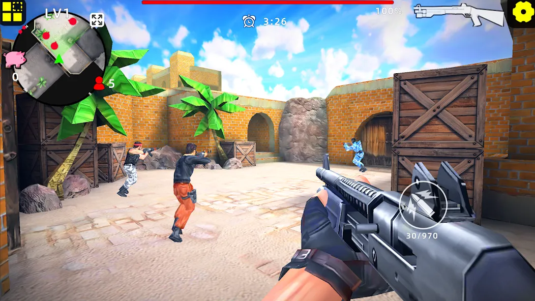 Gun Strike: FPS Shooter Game — скриншот 2