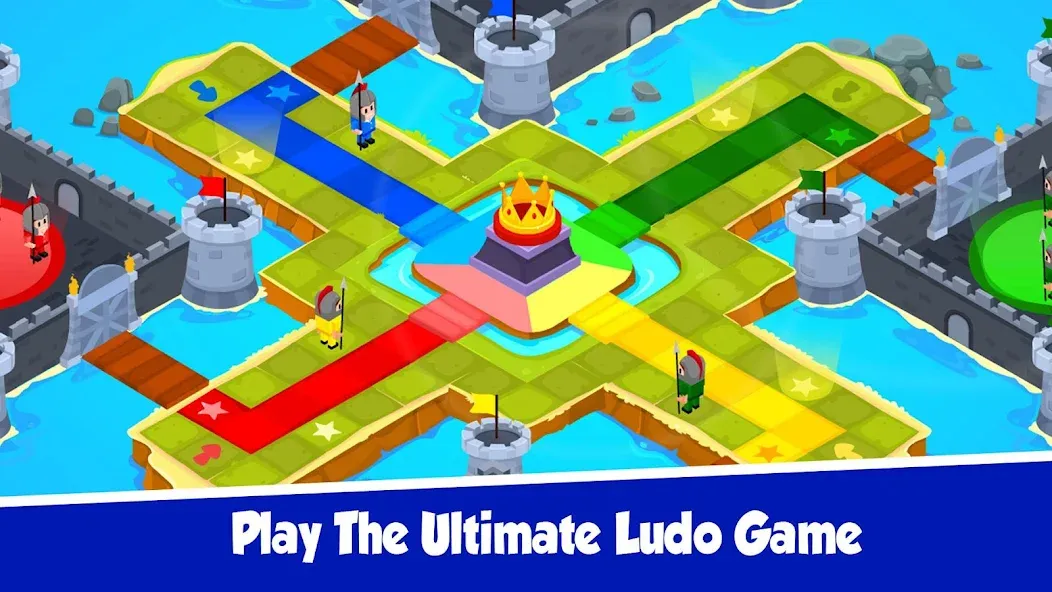 Ludo Offline Dice Board Game — скриншот 1