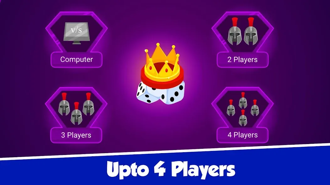 Ludo Offline Dice Board Game — скриншот 5