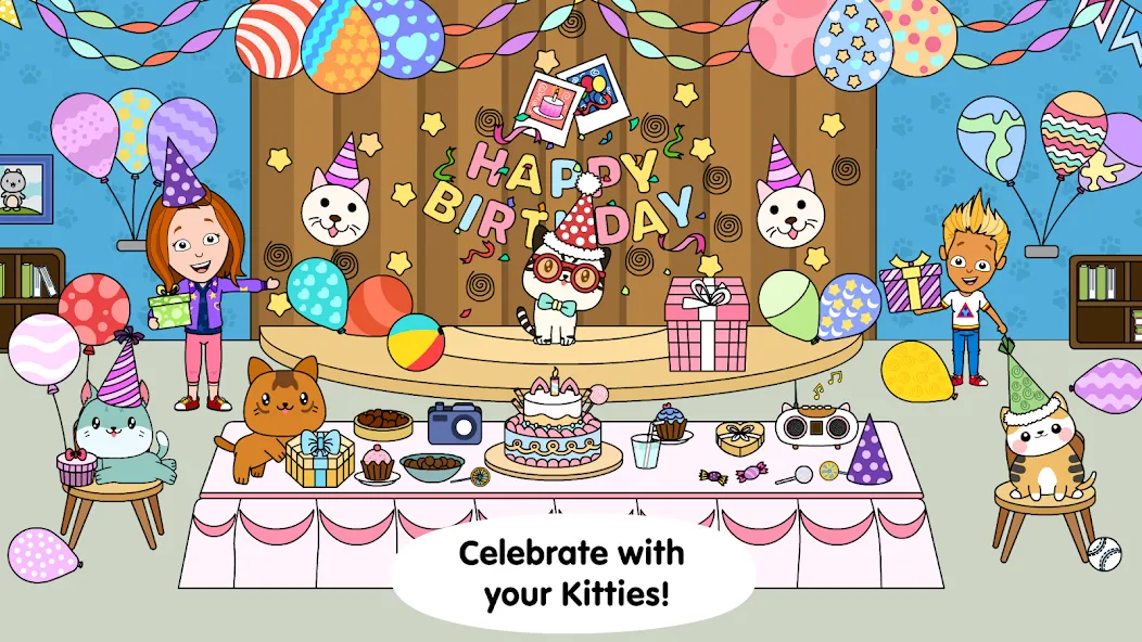 My Cat Town - Tizi Pet Games — скриншот 4