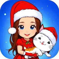 Скачать My Cat Town - Tizi Pet Games на Android — Много денег