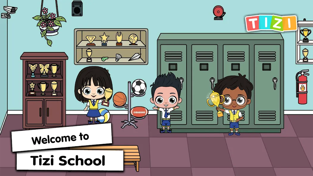 Tizi Town - My School Games — скриншот 1 Tizi Town - My School Games — скриншот 1