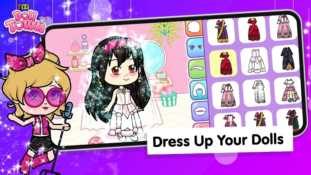 Tizi Town: Doll Dress Up Games — скриншот 3